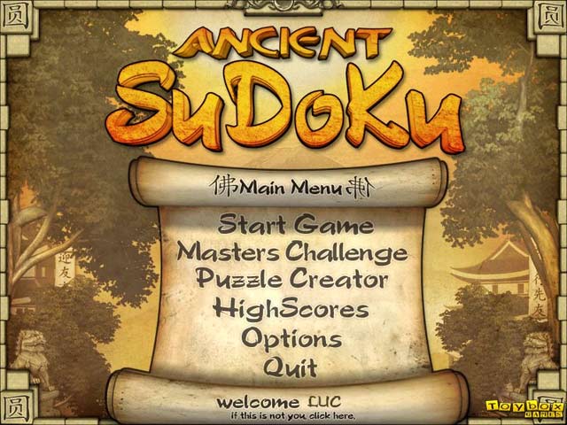 Ancient Sudoku Screenshot 2