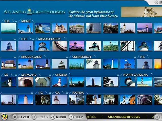 Atlantic Lighthouses Screenshot 1