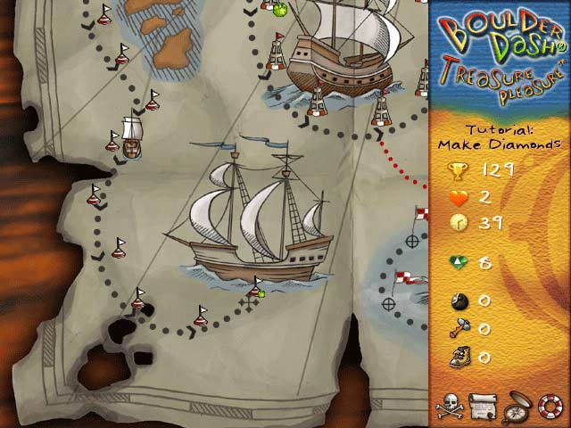 Boulder Dash Treasure Pleasure Screenshot 2