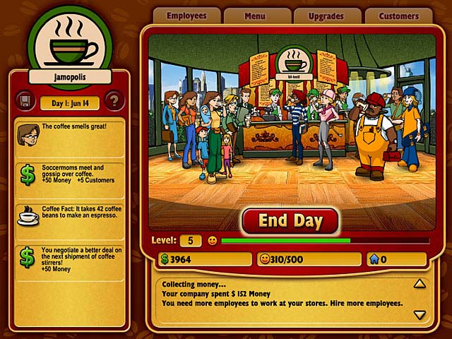 Coffee Tycoon Screenshot 1