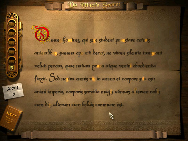 Da Vinci&#039;s Secret Screenshot 2