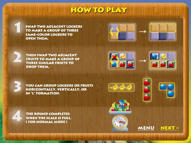 Fruit Lockers Screenshot 2