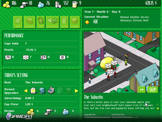 Lemonade Tycoon Screenshot 1