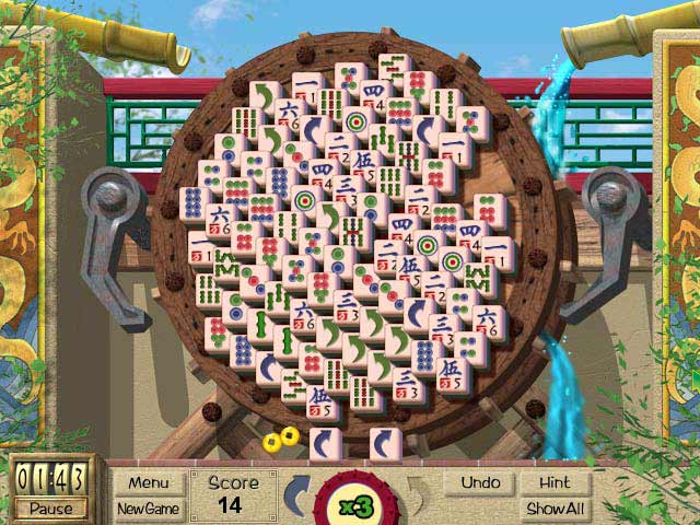 Mahjong Garden To Go Screenshot 1
