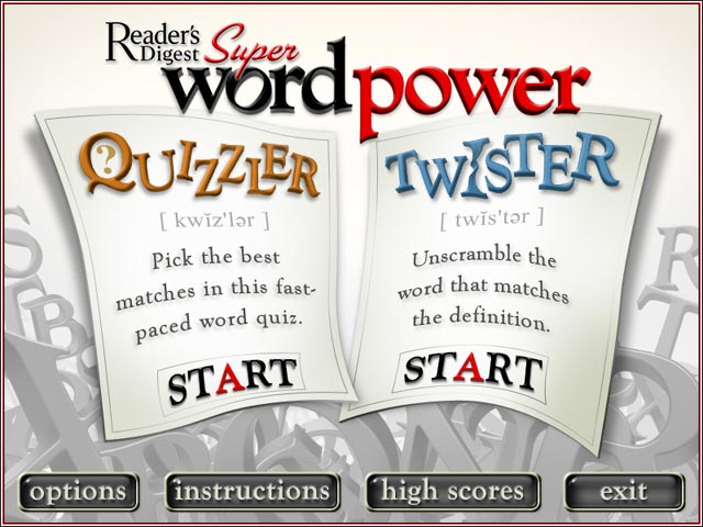 Reader&#039;s Digest Super Word Power Screenshot 2