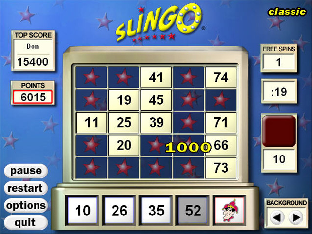 Slingo Deluxe Screenshot 4