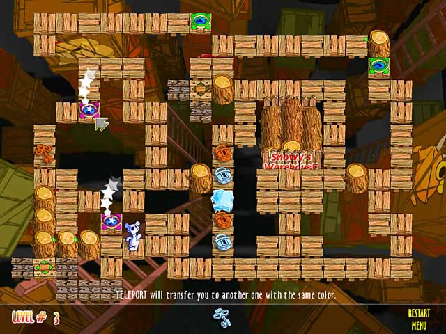 Snowy Puzzle Islands Screenshot 2