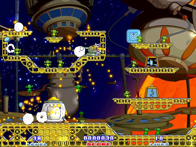 Snowy: Space Trip Screenshot 4