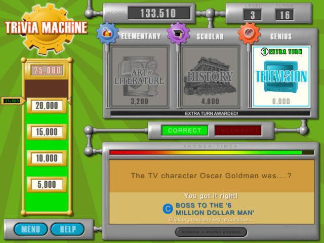 Trivia Machine Screenshot 3