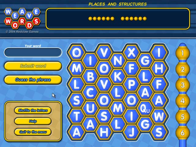 Weave Words Screenshot 1