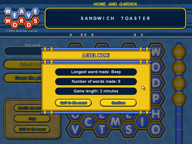 Weave Words Screenshot 3