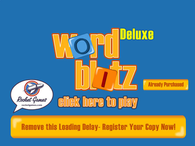 Word Blitz Deluxe Screenshot 1