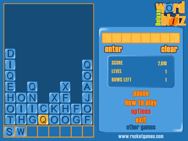 Word Blitz Deluxe Screenshot 2