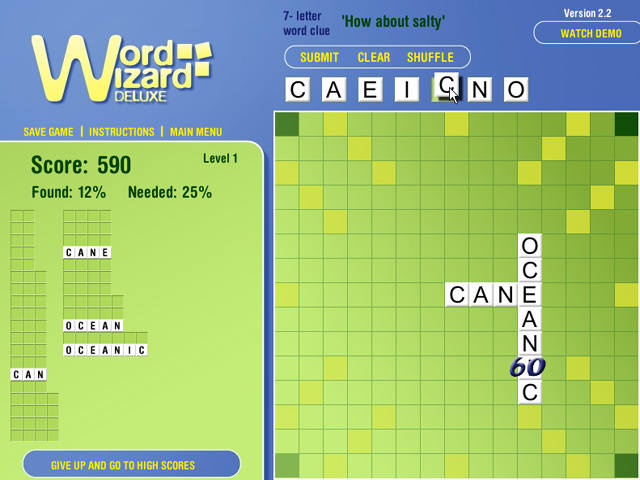Word Wizard Deluxe Screenshot 3