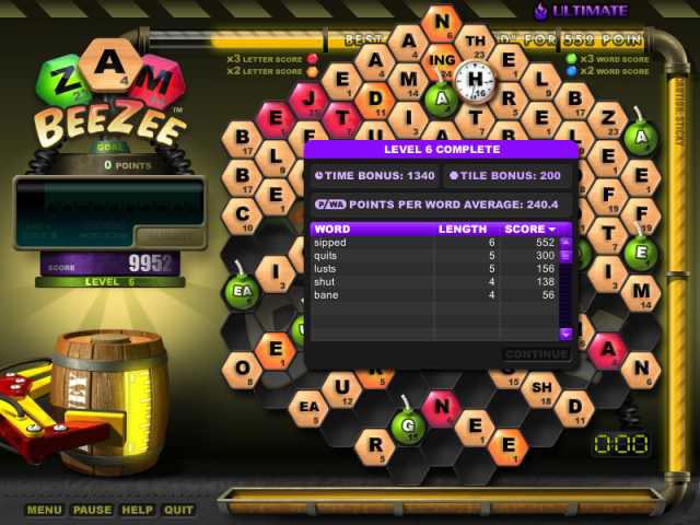 Zam BeeZee Screenshot 4